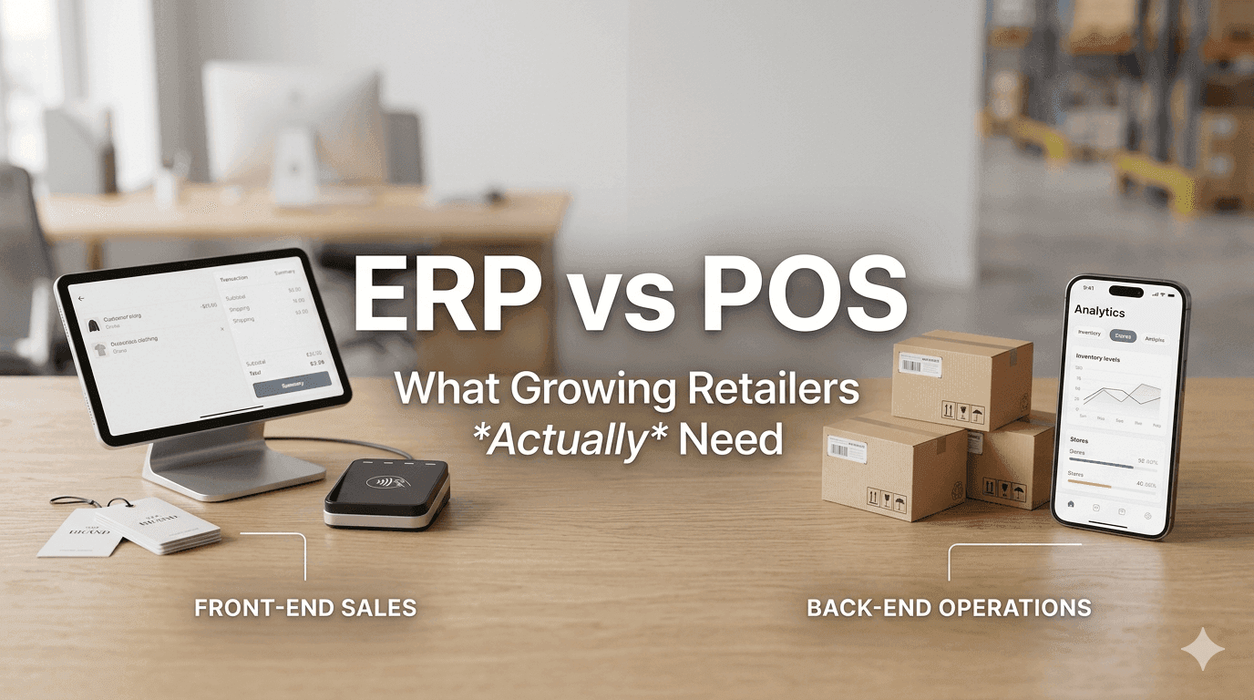 ERP vs POS: What Growing Retail & Distribution Businesses Actually Need