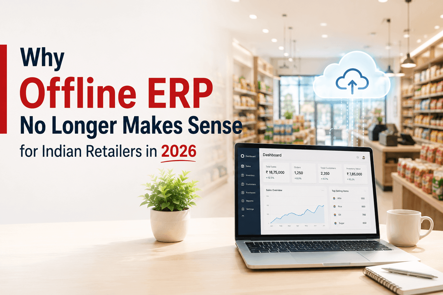 Why Offline ERP No Longer Makes Sense for Indian Retailers in 2026