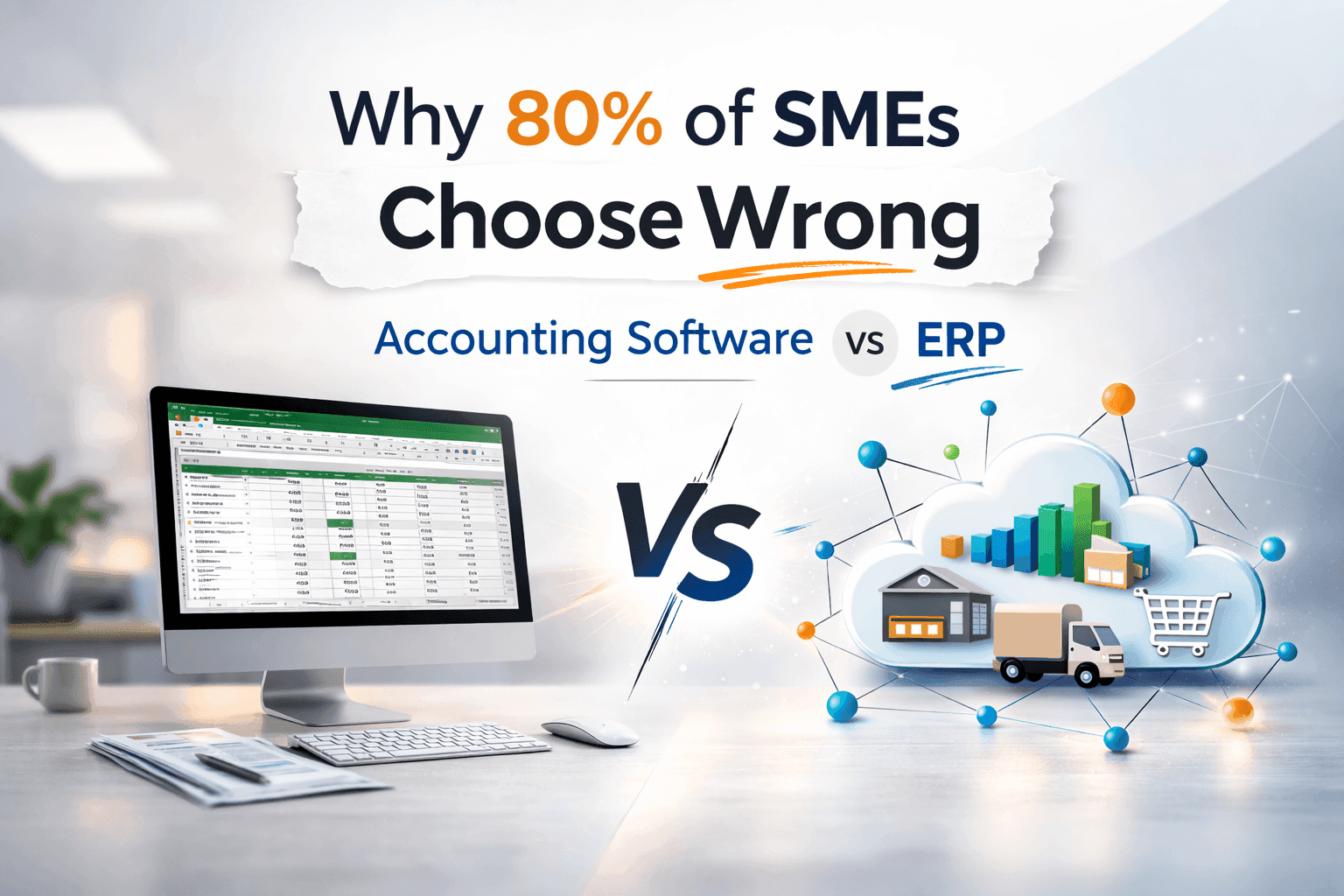 Why 80% of SMEs Choose Wrong: Truth of Accounting Software VS ERP